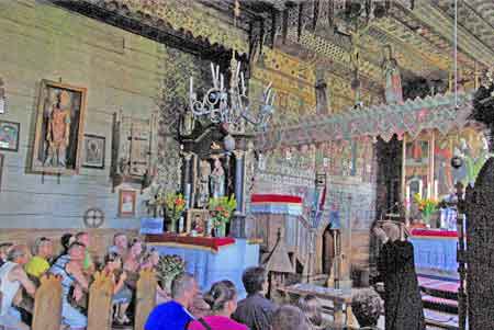 Eglise en bois de Debno - Tatras  Pologne