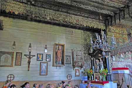 Eglise en bois de Debno - Tatras  Pologne