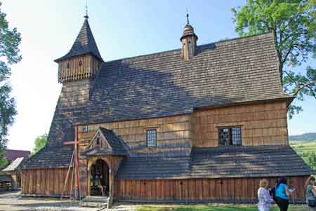 Eglise en bois de Debno - Tatras  Pologne