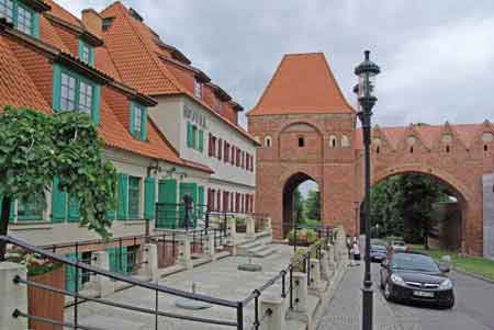 Torun chateau des chevaliers Teutoniques Pologne