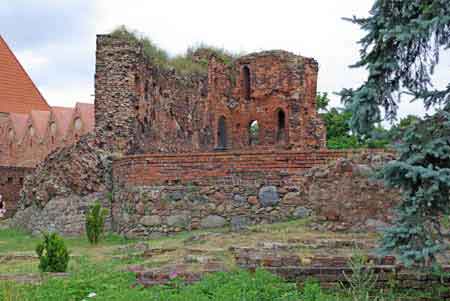 Torun chateau des chevaliers Teutoniques Pologne