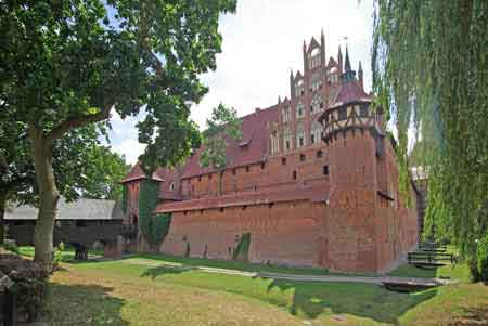 Chateau de Malbork Pologne - Marienburg