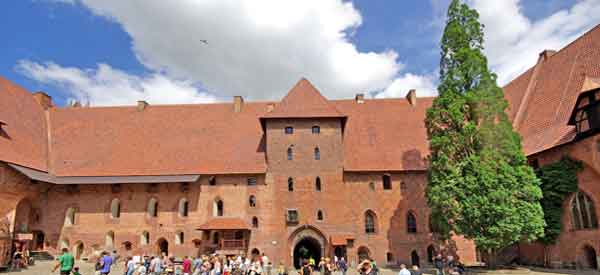Chateau de Malbork Pologne - Marienburg - Pologne