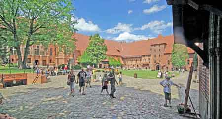 Chateau de Malbork Pologne - Marienburg