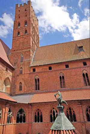 Chateau suprieur de Malbork Pologne - Marienburg 