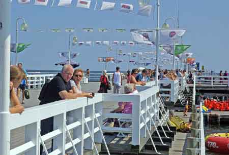 Sopot La jetée en bois Pologne