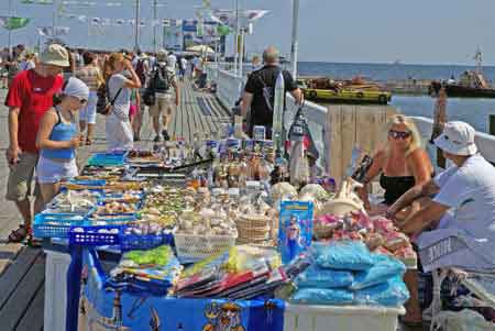 Sopot La jetée en bois Pologne