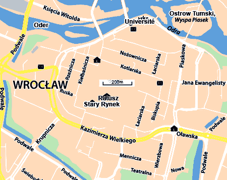 carte de Wroclaw 