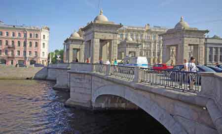 St Petersbourg - la rivière Fontanka