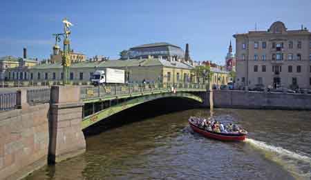 St Petersbourg - la rivière Fontanka