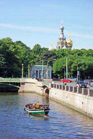 St Pertersbourg   le canal Griboiedov 