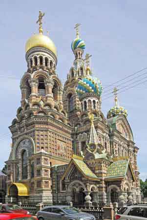 St Petersbourg Basilique du sang versé