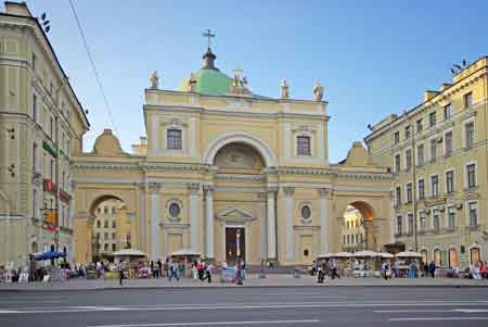 St Petersbourg la perspective Nevski