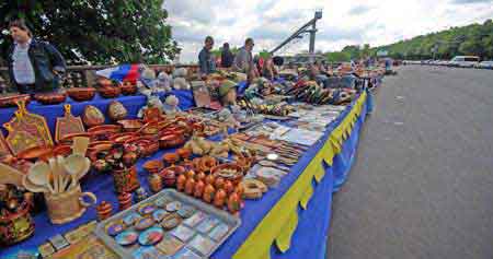 Moscou : la colline  des moineaux