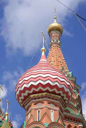 la place Rouge de Moscou