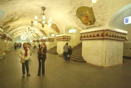 le métro de Moscou