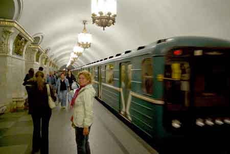 le métro de Moscou