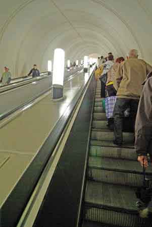 le métro de Moscou