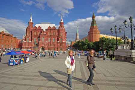 Moscou, la place du manège