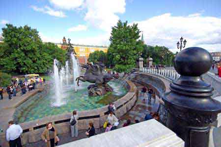 La place du manège à Moscou