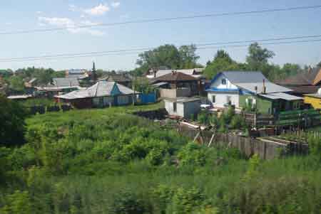 Paysages de Sibérie Transibérien 