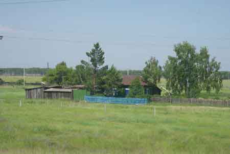 Paysages de Sibérie Transibérien 