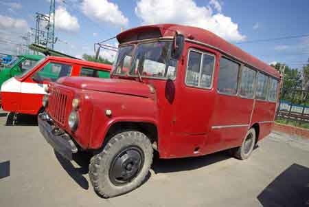 Novossibirsk musée des trains et des voitures Seyatel 