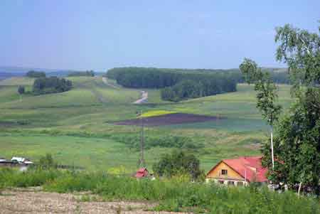 Paysages de Sibérie Occidentale Transibérien 