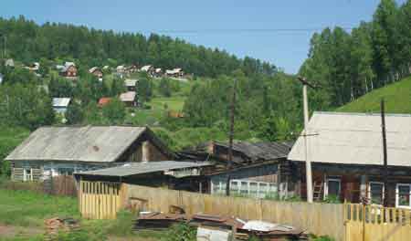 Paysages de Sibérie Occidentale Transibérien 