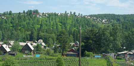 Paysages de Sibérie Occidentale Transibérien 