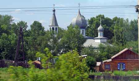 Paysages de Sibérie Occidentale Transibérien 