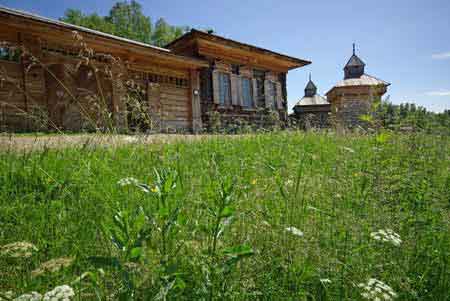 musée en plein air Taltsi ou Talzy près d'Irkoutsk - Sibérie 