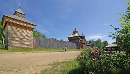 musée en plein air Taltsi ou Talzy près d'Irkoutsk - Sibérie 