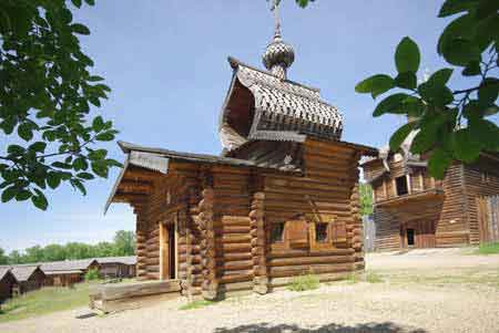 musée en plein air Taltsi ou Talzy près d'Irkoutsk - Sibérie 