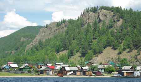 Bolshie Koty sur le lac Baïkal - Russie