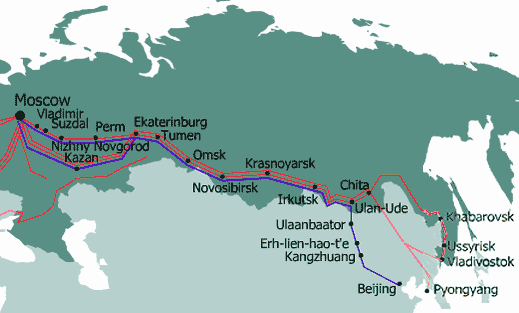 carte des transiberiens