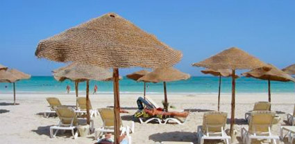 plage à Zarzis Tunisie