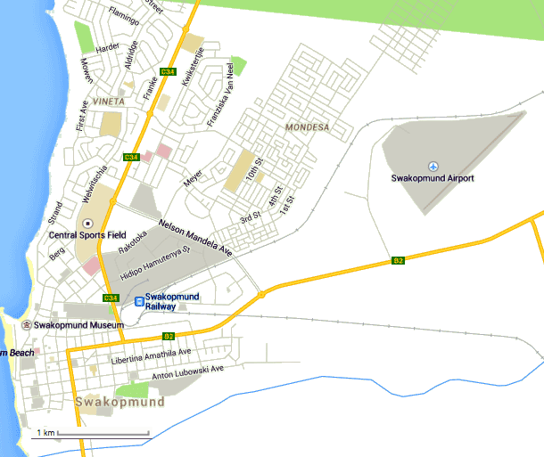 carte de swakopmund