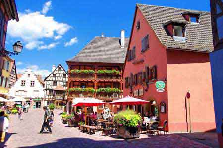 Turckheim route des vins Alsace France