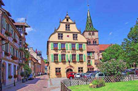 Turckheim route des vins Alsace France