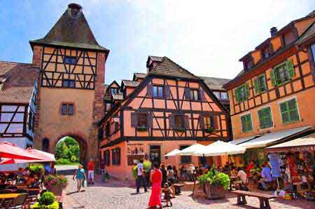 Turckheim route des vins Alsace France