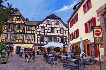 Kayserberg Alsace Route des vins France