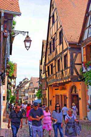 Riquewihr Alsace Route des vins France