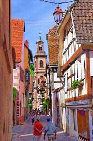 Riquewihr Alsace Route des vins France