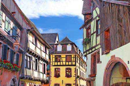 Riquewihr Alsace Route des vins France