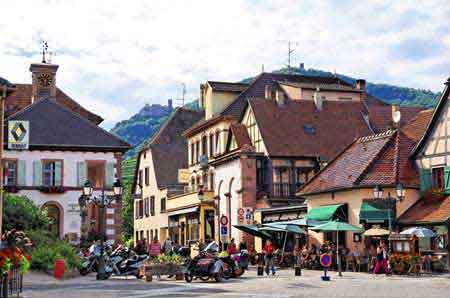 Ribeauville Alsace Route des vins France