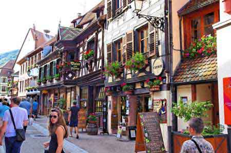 Ribeauville Alsace Route des vins France