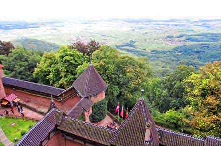 Chateau du Haut Koenigsbourg - Alsace - France