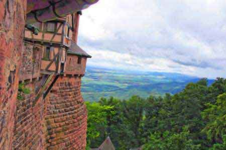 Chateau du Haut Koenigsbourg - Alsace - France