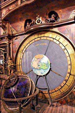 horloge astronomique de la cathédrale de Strasbourg Alsace